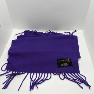 V. Fraas Cashmink Soft Purple Scarf 53" Long